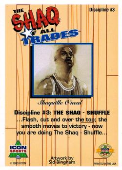 1993 Icon Sports Profiles Shaq of all Trades #3 Shaquille O'Neal Back