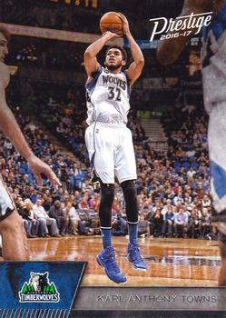 2016-17 Panini Prestige #60 Karl-Anthony Towns Front
