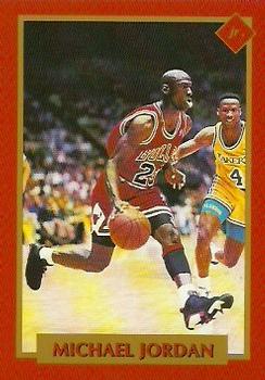 1991 Tuff Stuff Jr. Special Issue NBA Finals #2 Michael Jordan Front