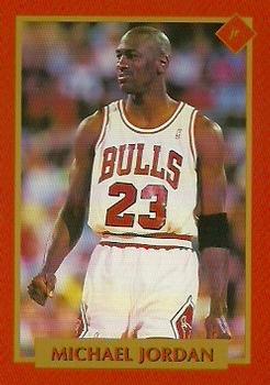 1991 Tuff Stuff Jr. Special Issue NBA Finals #5 Michael Jordan Front