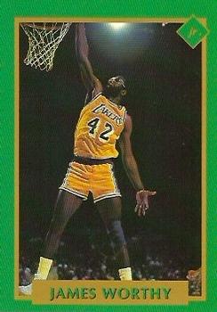 1991 Tuff Stuff Jr. Special Issue NBA Finals #25 James Worthy Front