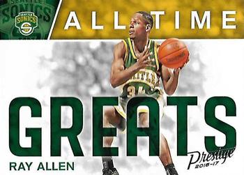 2016-17 Panini Prestige - All-Time Greats #4 Ray Allen Front