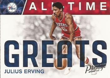 2016-17 Panini Prestige - All-Time Greats #9 Julius Erving Front