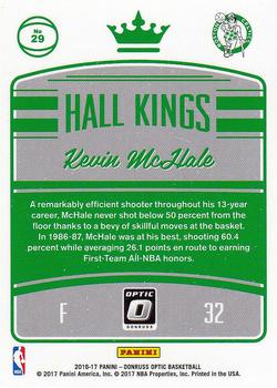 2016-17 Donruss Optic - Hall Kings #29 Kevin McHale Back