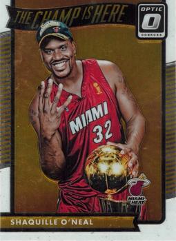 2016-17 Donruss Optic - The Champ is Here #6 Shaquille O'Neal Front