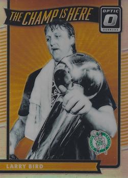 2016-17 Donruss Optic - The Champ is Here Holo #14 Larry Bird Front