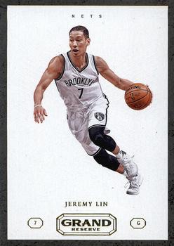 2016-17 Panini Grand Reserve #48 Jeremy Lin Front