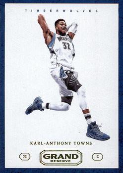 2016-17 Panini Grand Reserve #79 Karl-Anthony Towns Front