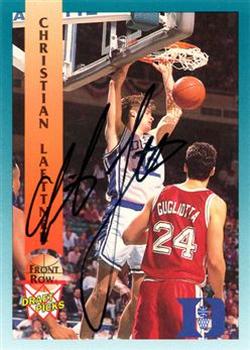 1992 Front Row Draft Picks - Signature Series #91 Christian Laettner Front