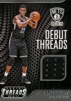 2016-17 Panini Threads - Debut Threads #10 Caris LeVert Front