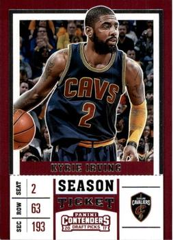 2017 Panini Contenders Draft Picks #34 Kyrie Irving Front