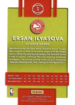 2017-18 Donruss #5 Ersan Ilyasova Back