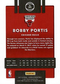 2017-18 Donruss #23 Bobby Portis Back