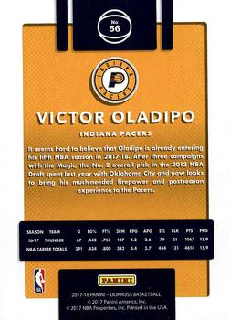 2017-18 Donruss #56 Victor Oladipo Back