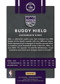 2017-18 Donruss #128 Buddy Hield Back
