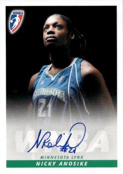 2009 Rittenhouse WNBA Series 1 - Autographs #NNO Nicky Anosike Front