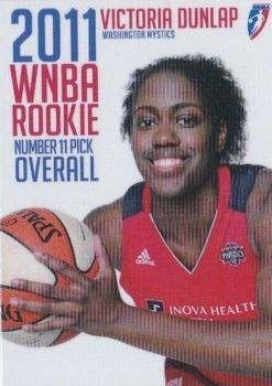 2011 Rittenhouse WNBA - Rookies #R10 Victoria Dunlap Front