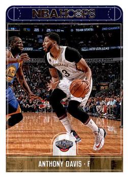 2017-18 Hoops #158 Anthony Davis Front