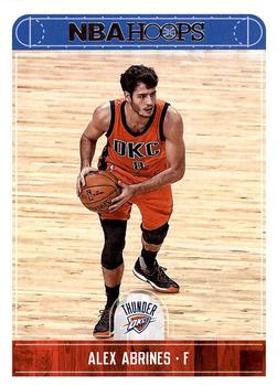 2017-18 Hoops #214 Alex Abrines Front