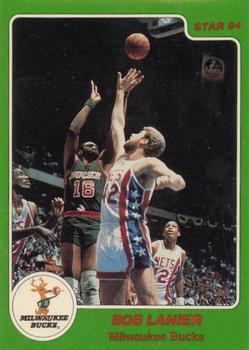1984-85 Star Arena Milwaukee Bucks #6 Bob Lanier Front