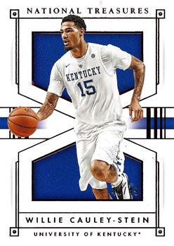 2016 Panini National Treasures Collegiate - Red #45 Willie Cauley-Stein Front