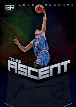 2016-17 Panini Grand Reserve - The Ascent #45 Willy Hernangomez Front