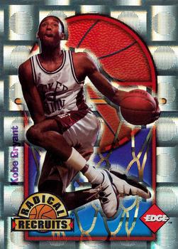 1996 Collector's Edge Rookie Rage - Radical Recruits Holofoil Factory Set #3 Kobe Bryant Front