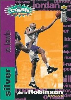 1995-96 Collector's Choice French I - You Crash the Game Silver: Scoring #C23 Glenn Robinson Front
