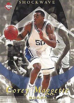 1999 Collector's Edge - Shockwave #SW12 Corey Maggette Front
