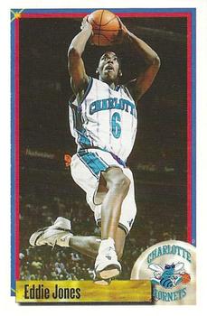 1999-00 Panini NBA Stickers #61 Eddie Jones Front