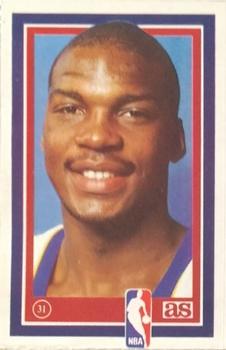 1989 Los Ases de la NBA Spanish Stickers #31 Chuck Person Front