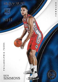 2016-17 Panini Immaculate Collection #8 Ben Simmons Front