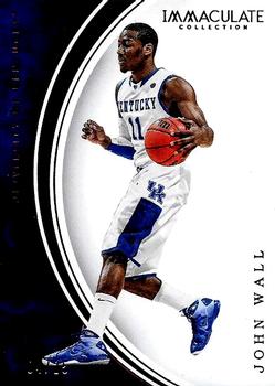 2016-17 Panini Immaculate Collection Collegiate - Red #21 John Wall Front