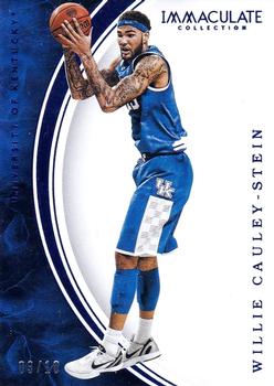 2016-17 Panini Immaculate Collection Collegiate - Blue #40 Willie Cauley-Stein Front