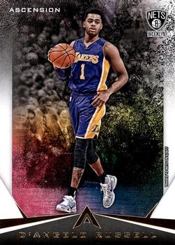 2017-18 Panini Ascension #25 D'Angelo Russell Front