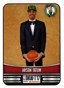 2017-18 Panini Stickers #436 Jayson Tatum Front