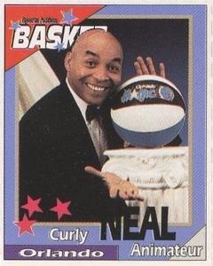 1995 French Sports Action Basket - Face 2 Face Orlando Magic #NNO Curly Neal Front