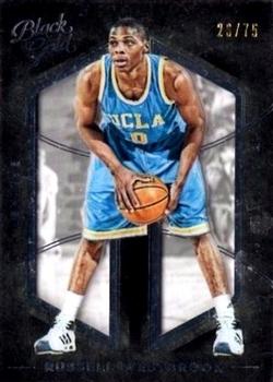 2016-17 Panini Black Gold Collegiate - White Gold #88 Russell Westbrook Front