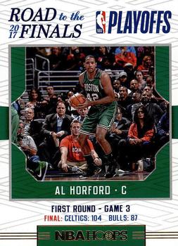2017-18 Hoops - Road to the Finals #3 Al Horford Front
