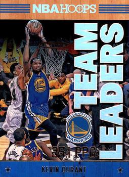 2017-18 Hoops - Team Leaders #3 Kevin Durant Front