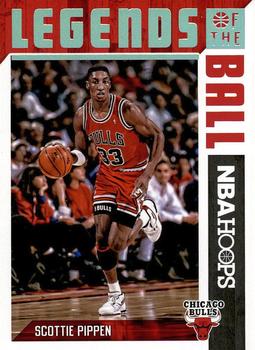2017-18 Hoops - Legends of the Ball #14 Scottie Pippen Front