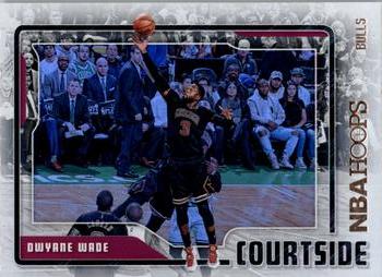 2017-18 Hoops - Courtside #4 Dwyane Wade Front