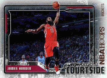 2017-18 Hoops - Courtside #11 James Harden Front