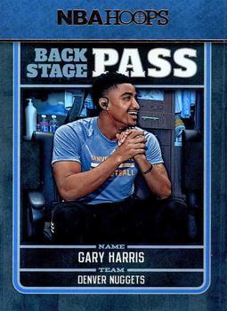 2017-18 Hoops - Back Stage Pass #4 Gary Harris Front