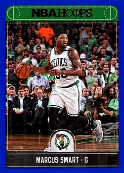 2017-18 Hoops - Blue #38 Marcus Smart Front