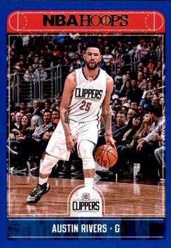 2017-18 Hoops - Blue #43 Austin Rivers Front