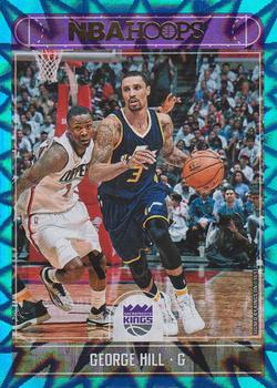 2017-18 Hoops - Teal Explosion #83 George Hill Front
