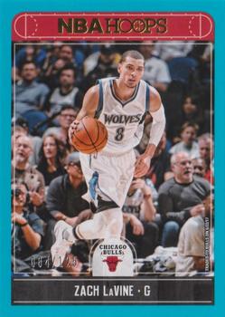 2017-18 Hoops - Teal #220 Zach LaVine Front