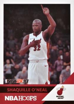 2017-18 Hoops - Shaquille O'Neal NBA2K18 #24 Shaquille O'Neal Front