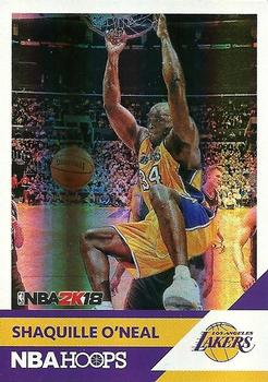 2017-18 Hoops - Shaquille O'Neal NBA2K18 #NNO Shaquille O'Neal Front